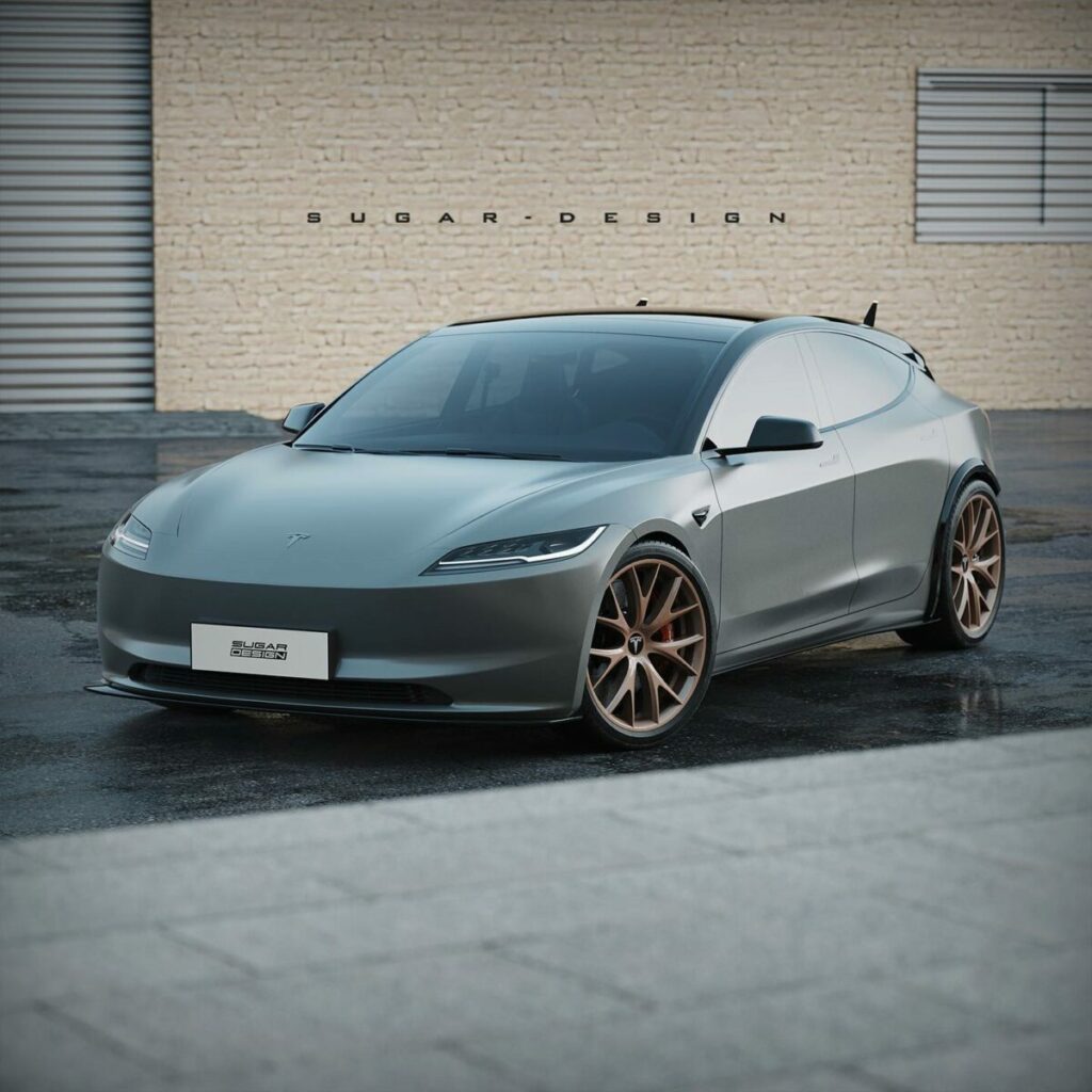 Tesla Model 3 Super GT, un’inaspettata shooting brake [rendering]