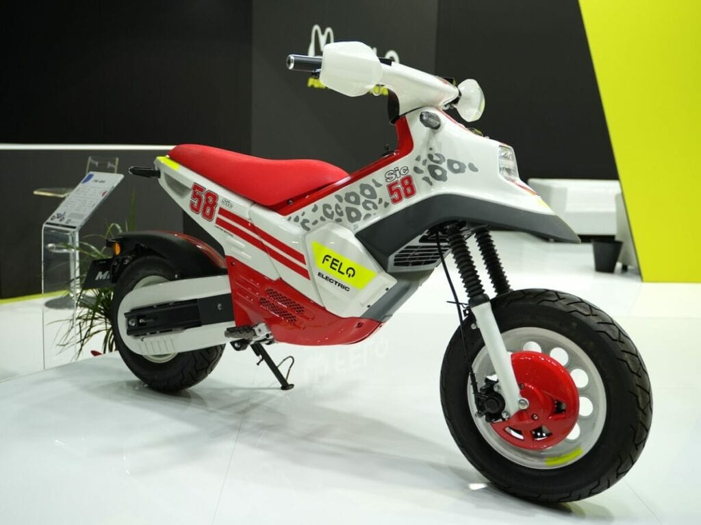 Felo FW03 SIC58 Limited Edition Marco Simoncelli ad EICMA 2023