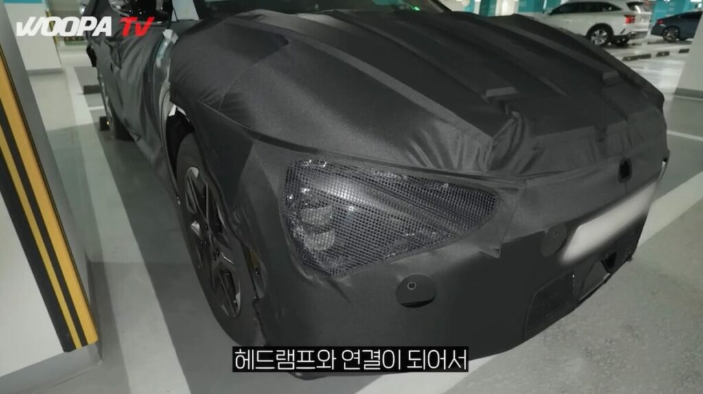 Anteprima facelift per Kia EV6 fotografata in Corea