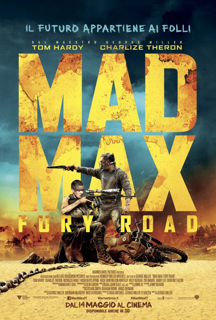 Mad Max Fury Road locandina italiana