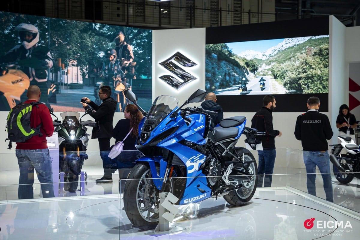 La nuova Suzuki GSX8R 2024 ad EICMA 2023