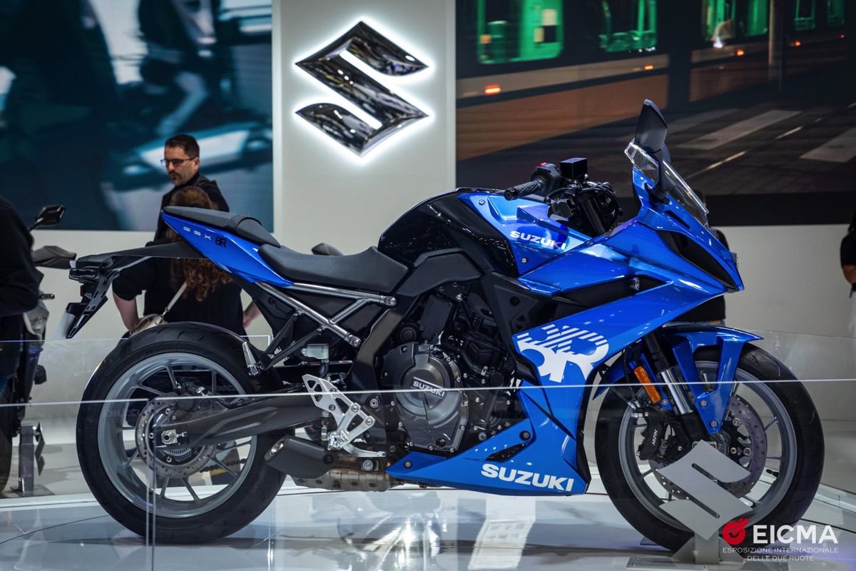 La nuova Suzuki GSX8R 2024 ad EICMA 2023
