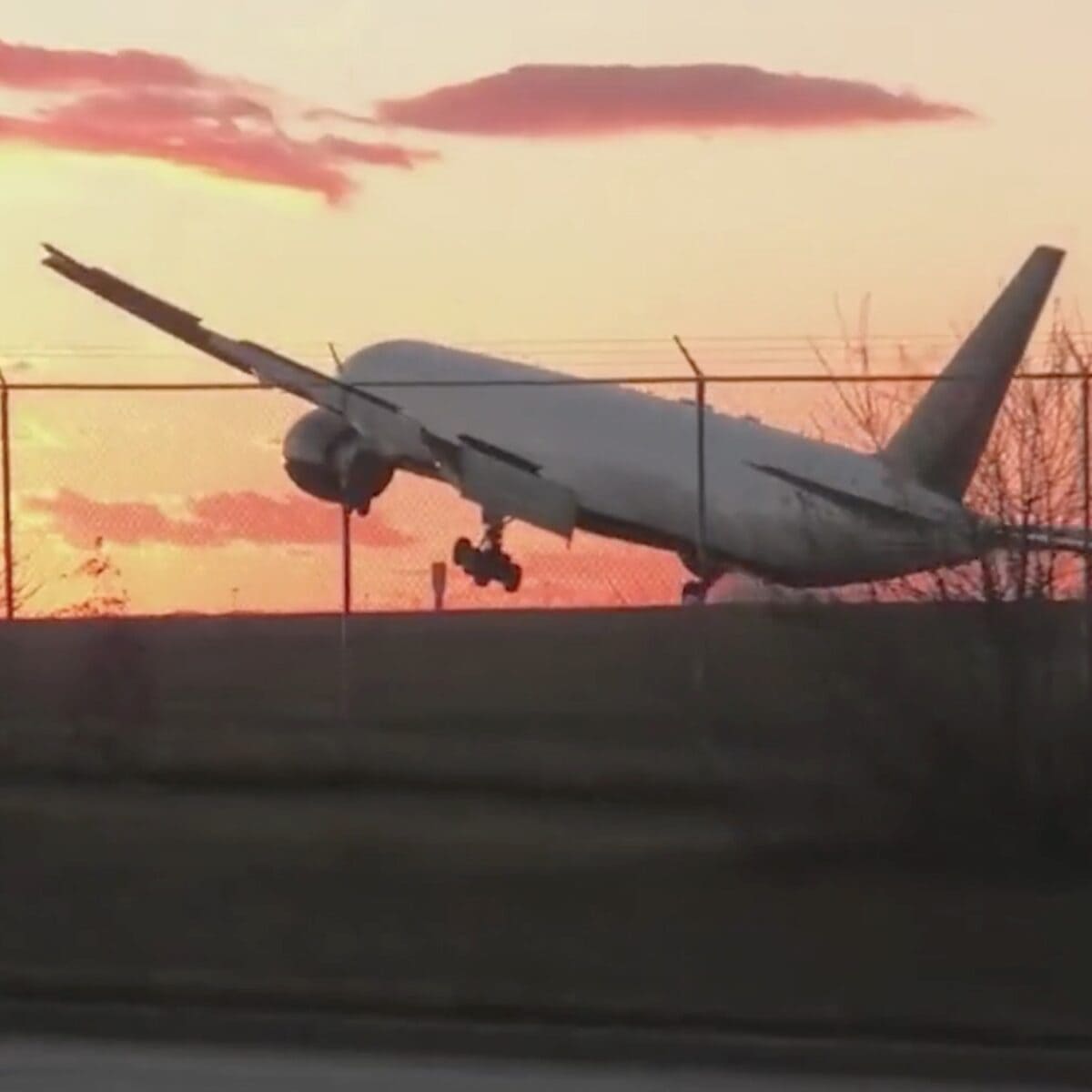 air canda atterraggio