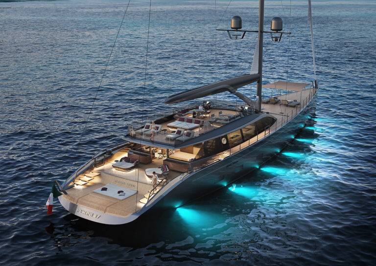 Il nuovo sailing yacht di 60 metri di Perini Navi