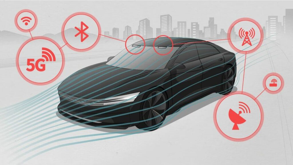 Le nuove antenne per le auto saranno invisibili e integrate nel parabrezza