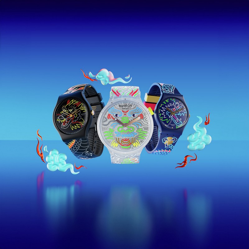 Collezione orologi Swatch Anno del Drago 2024