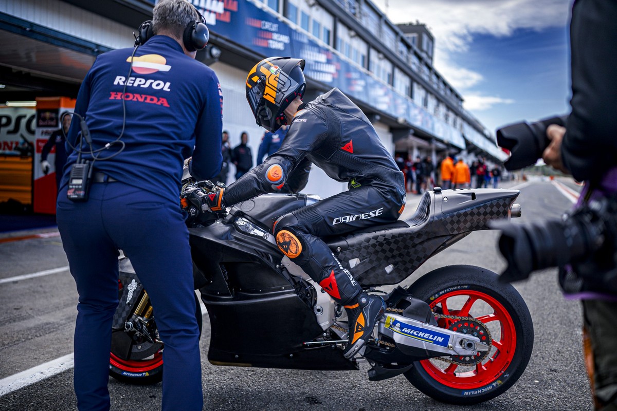 Luca Marini Respol Honda MotoGP