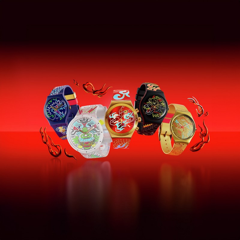Sguinzaglia il Drago che c’è in te con la nuova collezione di orologi Swatch!