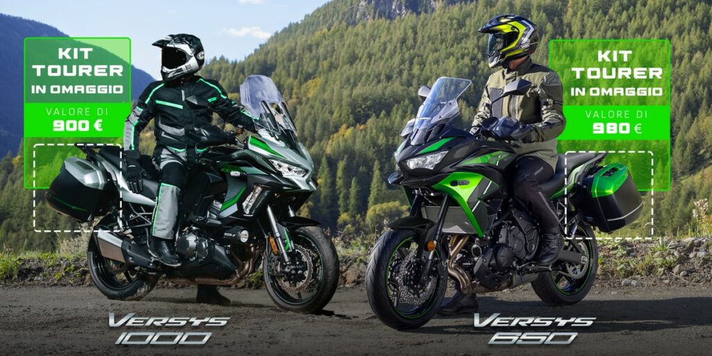 Offerte Kawasaki 2024 sui modelli Z900, Versys 650/1000 e Ninja 1000SX