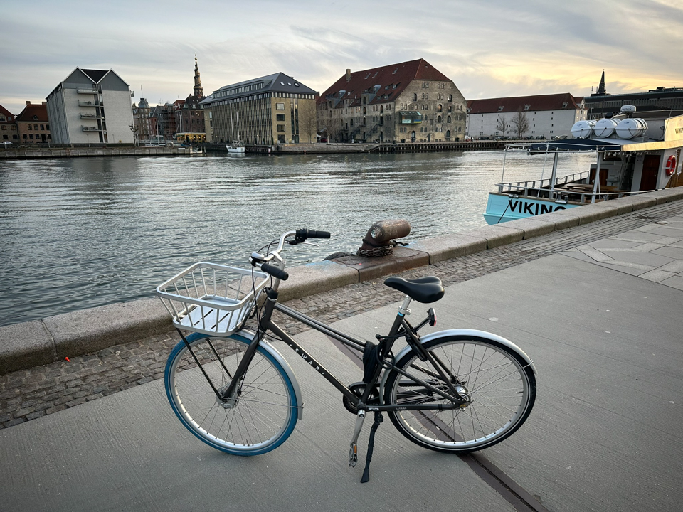 Bici Havnegade vista Christianshavn