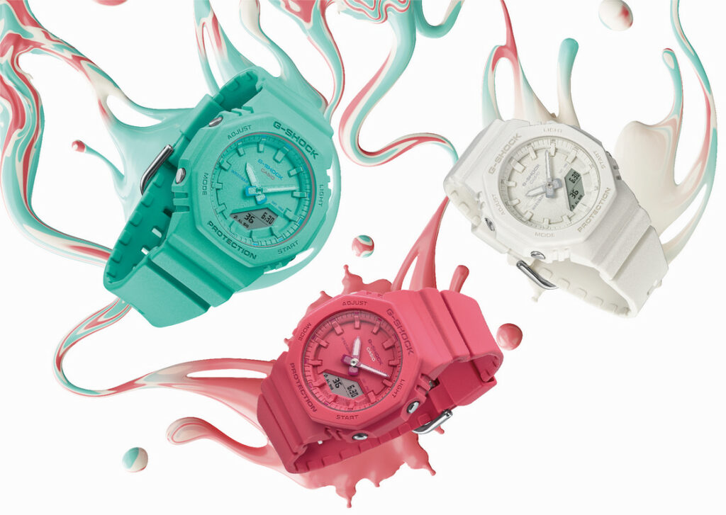 G-Shock Tone-on-Tone: la collezione di orologi super pop e colorata per la primavera 2024
