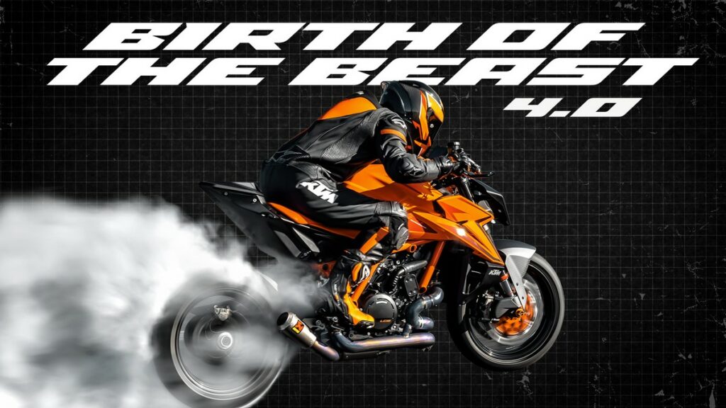 KTM 1390 Super Duke R 2024: il video del dietro le quinte della “Bestia”