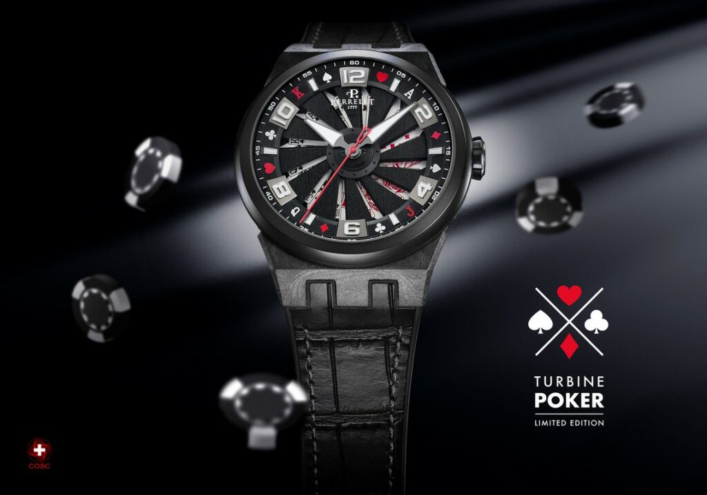 Perrelet Turbine Poker Royal Flush: l’orologio in edizione limitata che celebra il poker