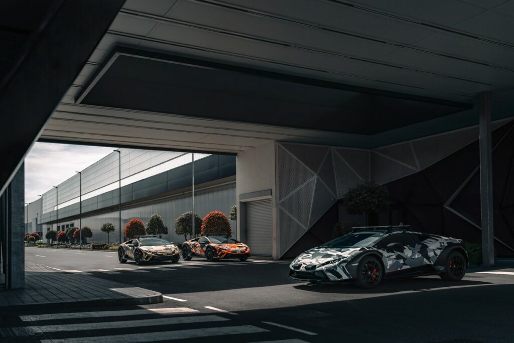 Lamborghini Milano Design Week 2024: le 12 Huracán Sterrato “All Terrain” in edizione limitata