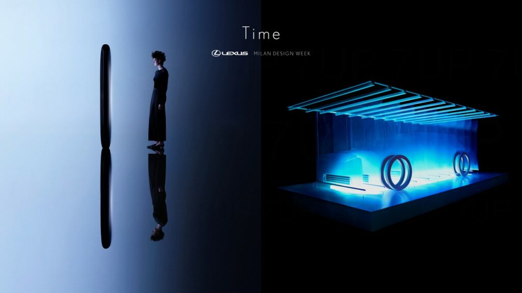 Lexus Milano Design Week 2024: l’installazione “Time” con le opere Beyond The Horizon e 8 minutes and 20 seconds