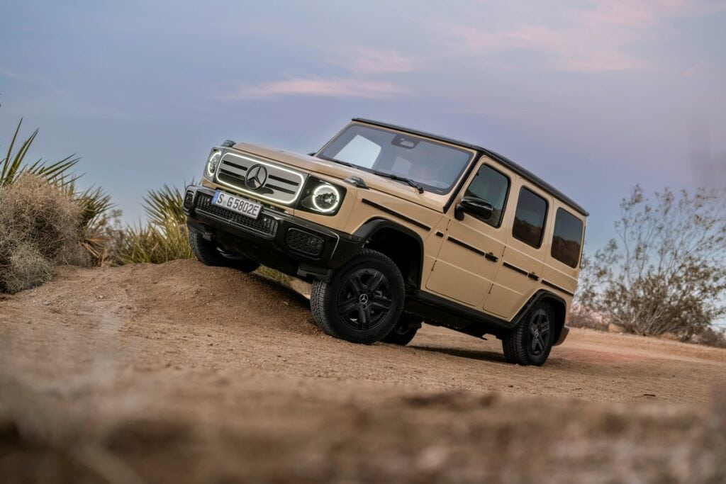 Mercedes-Benz G 580: l’iconica off-road ora è elettrica