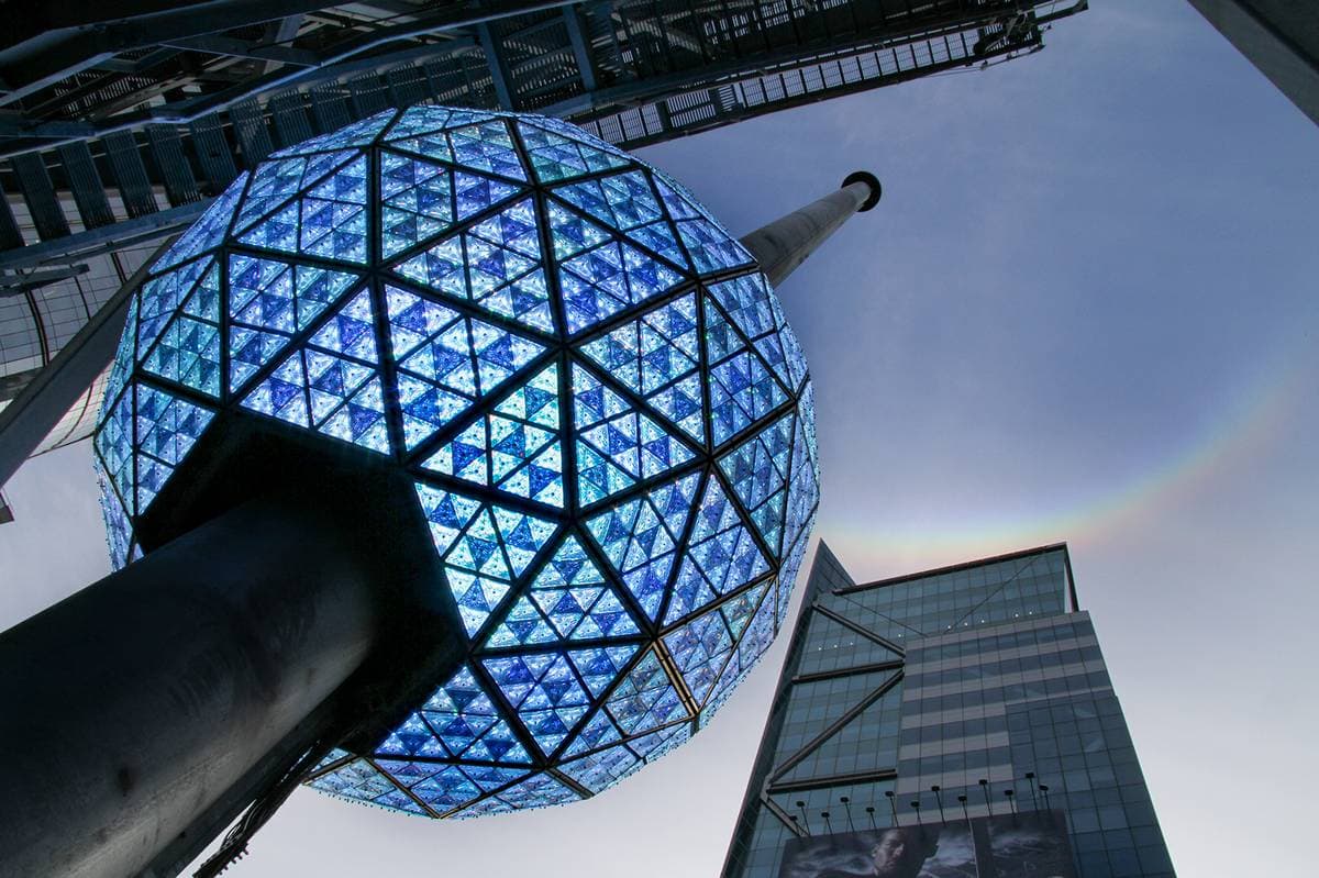 Capodanno 2025 New York Times Square la diretta live streaming