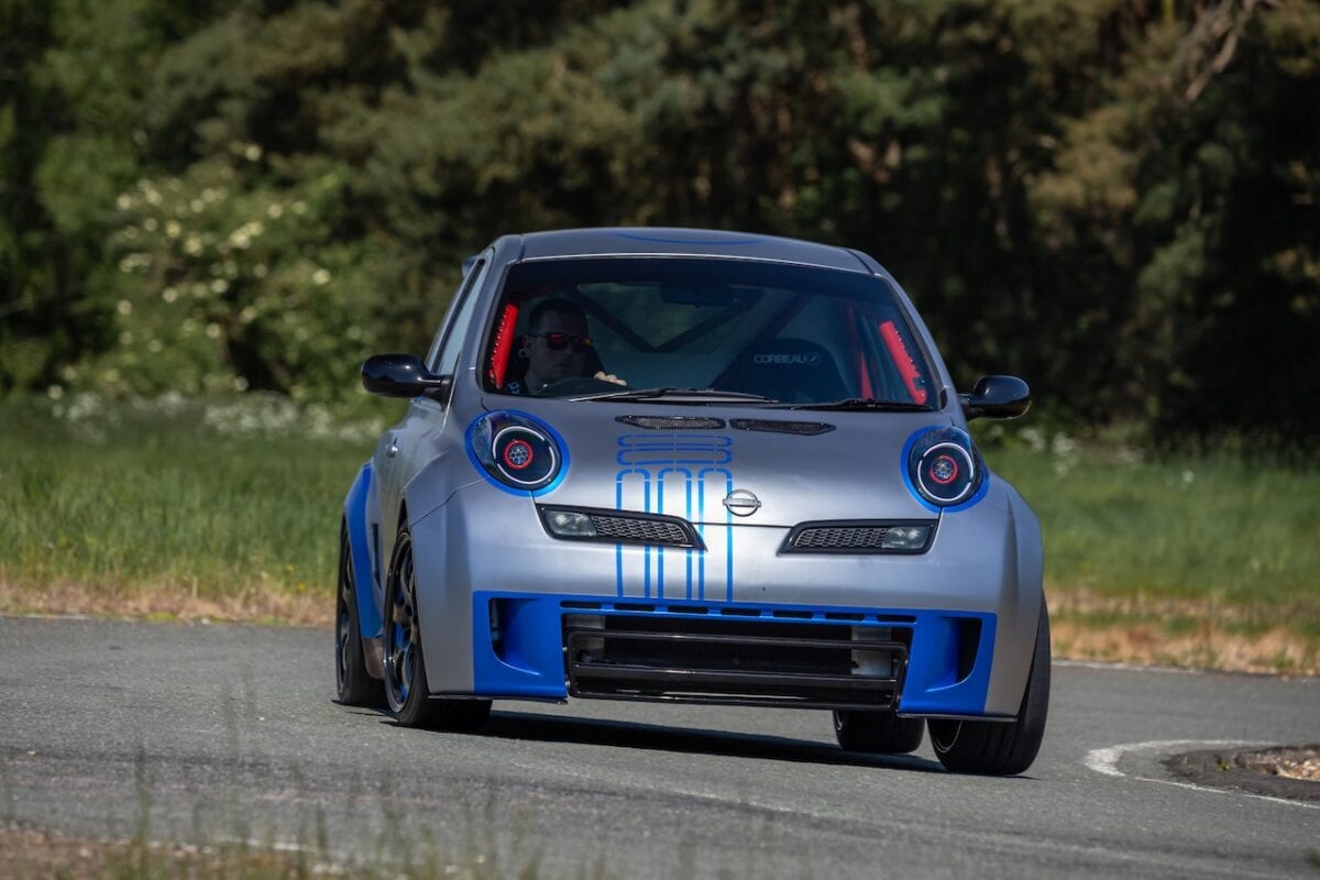 Nissan Micra 350SR road