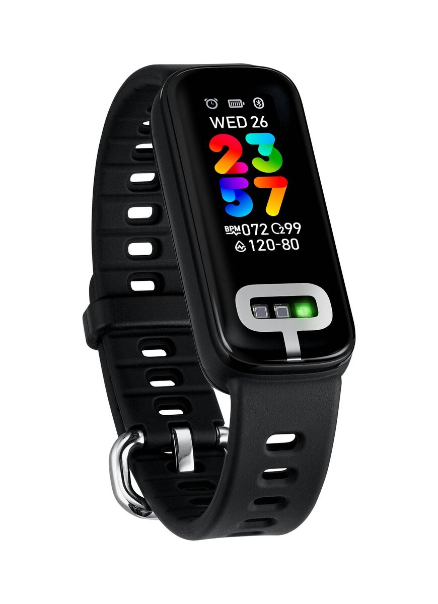 La prima smart band al mondo in grado di misurare pressione sanguigna ed elettrocardiogramma