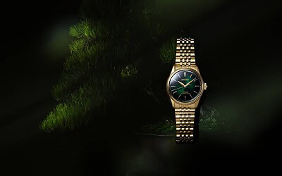 Seiko Presage Tradman’s Bonsai: il verde incontra l’oro