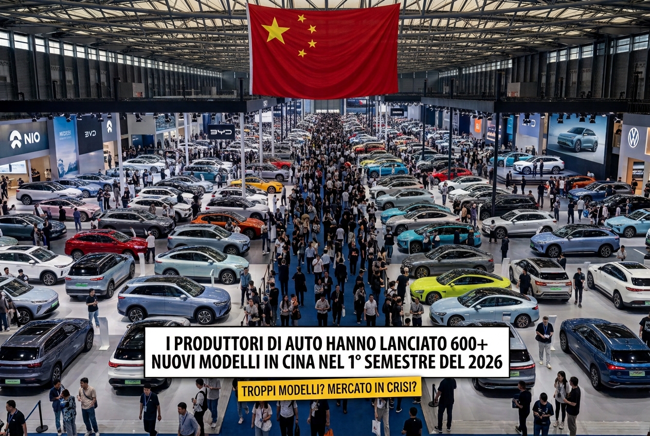 Costruttori cinesi spediscono auto elettriche in Europa, con un aumento del 13-14% nella quota di mercato in Italia