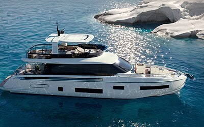 Azimut Fly 70 presenta a Cannes una nuova idea di villa sul mare
