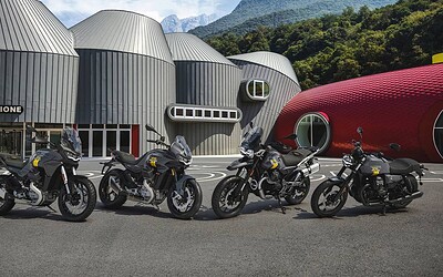 Moto Guzzi 105th Anniversary: cinque icone vestono la nuova Mandello