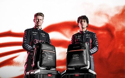 Piquadro porta Audi Revolut F1 Team fuori dai box con la prima collezione ufficiale